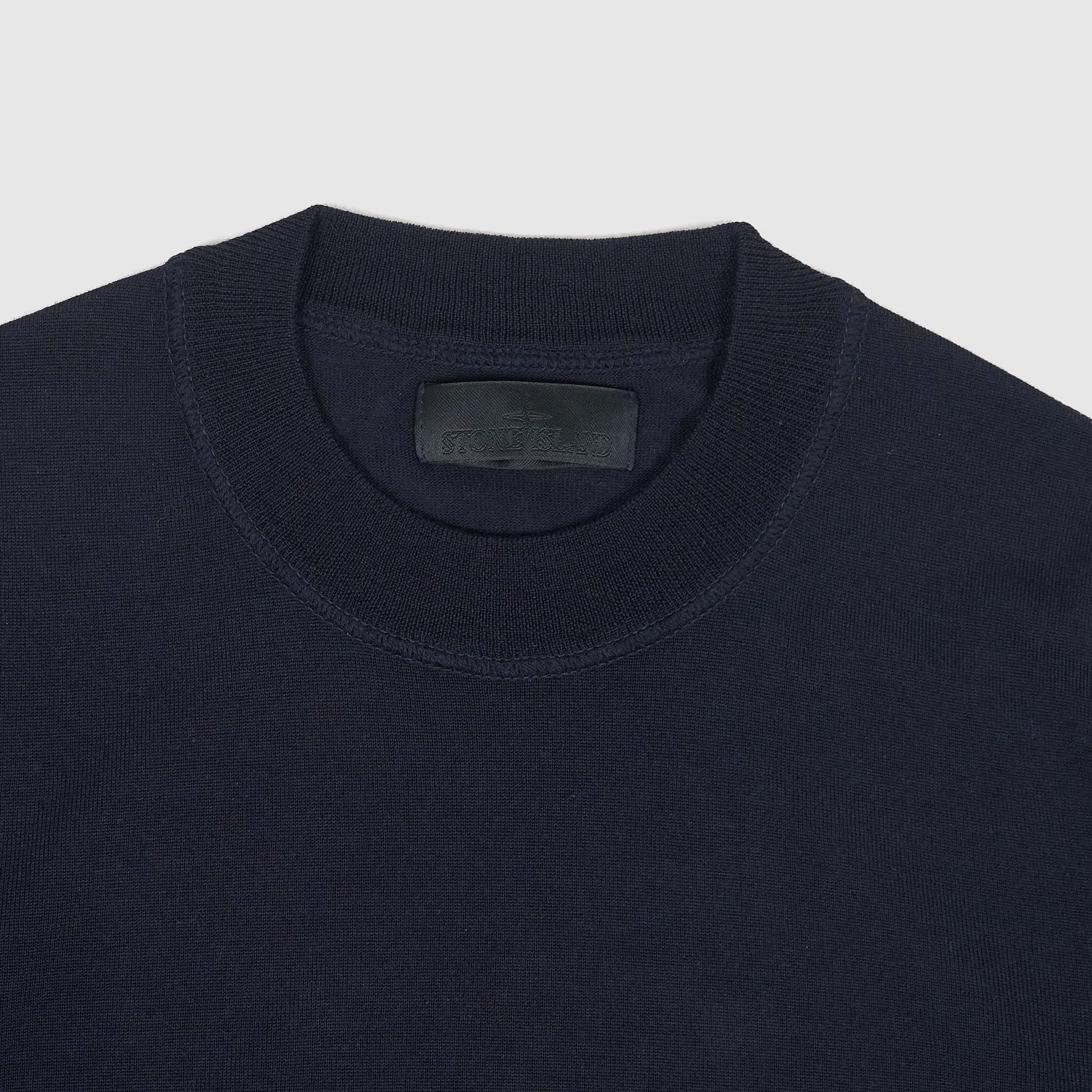 Stone Island Ghost Piece Lightweight Knitted Crew Neck Jumper