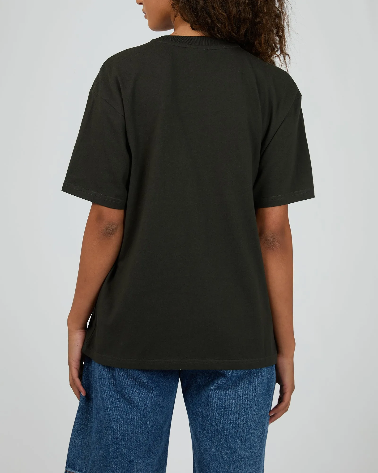 Streets Baggy Tee Worn Black