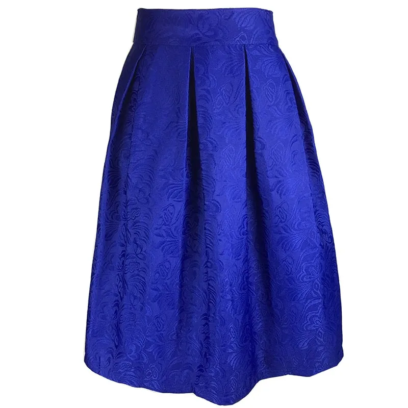 Summer Style Vintage Skirt High Waist Women  Fashion Skirt