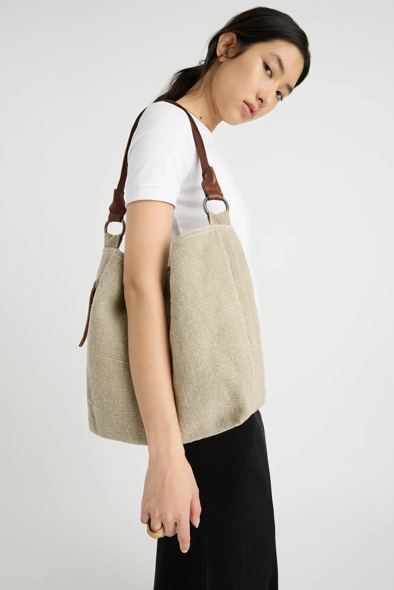 sunday slouchy | ash grey