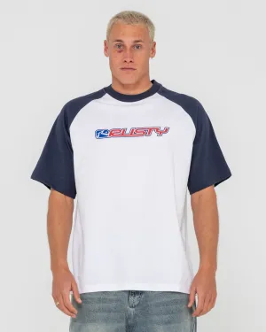 Swaglan Raglan Oversized Graphic Tee