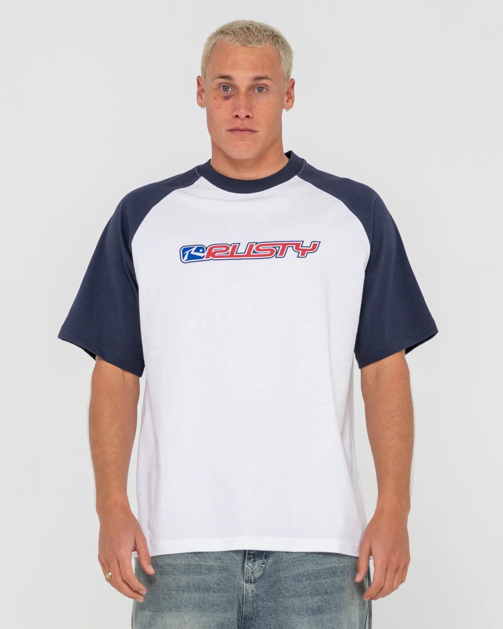 Swaglan Raglan Oversized Graphic Tee