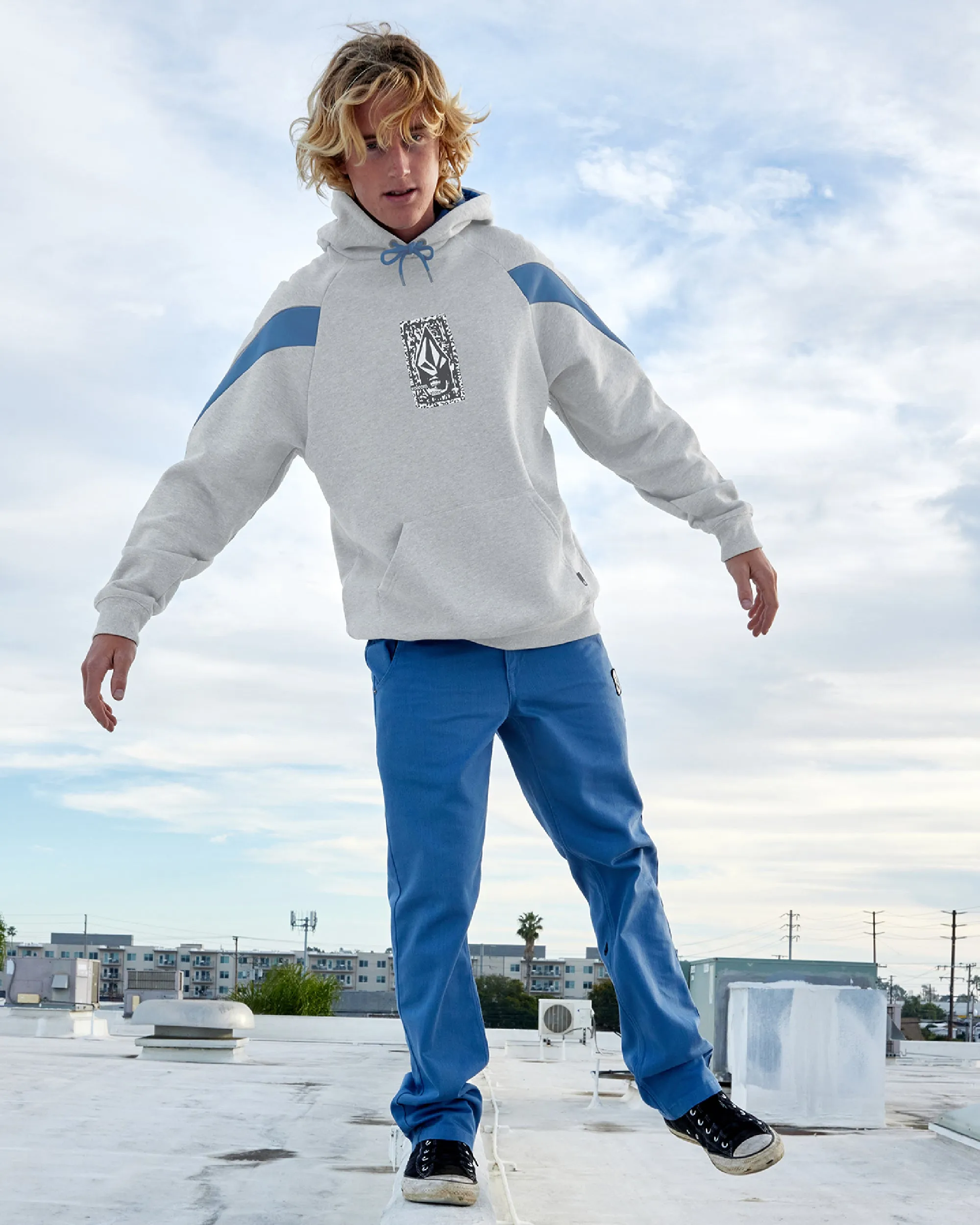 Sweat à capuche Dental - Heather Grey