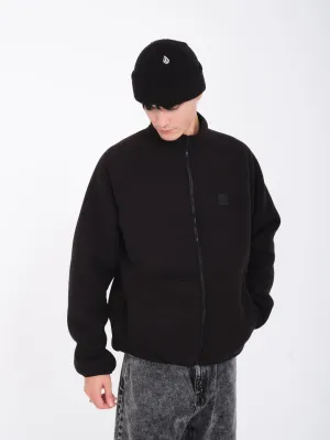 Sweat Sherpa Zippé Runtime Grid - BLACK