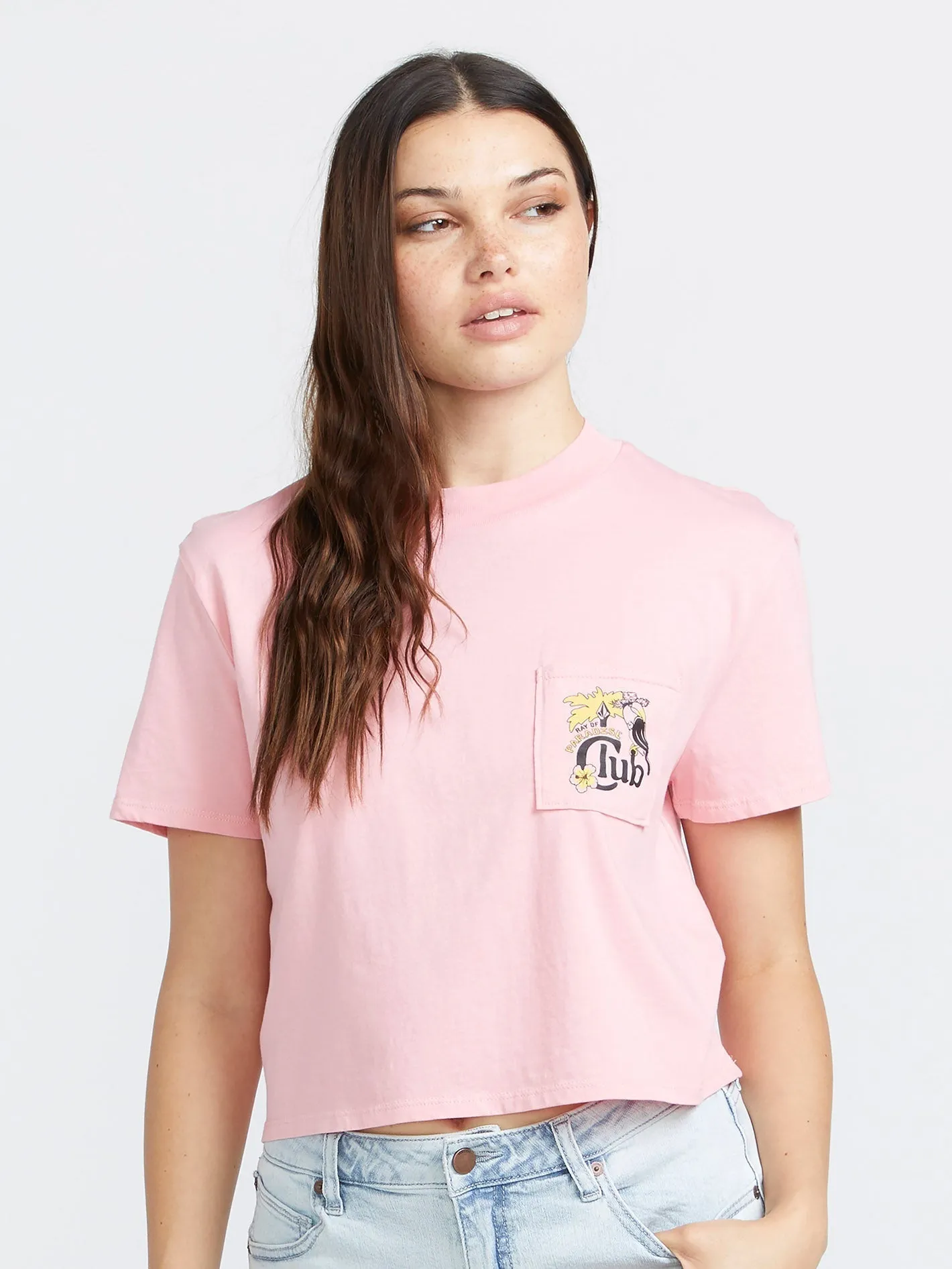T-shirt Pocket Dial - GUAVA