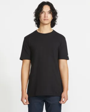 T-shirt Solid Pocket - BLACK