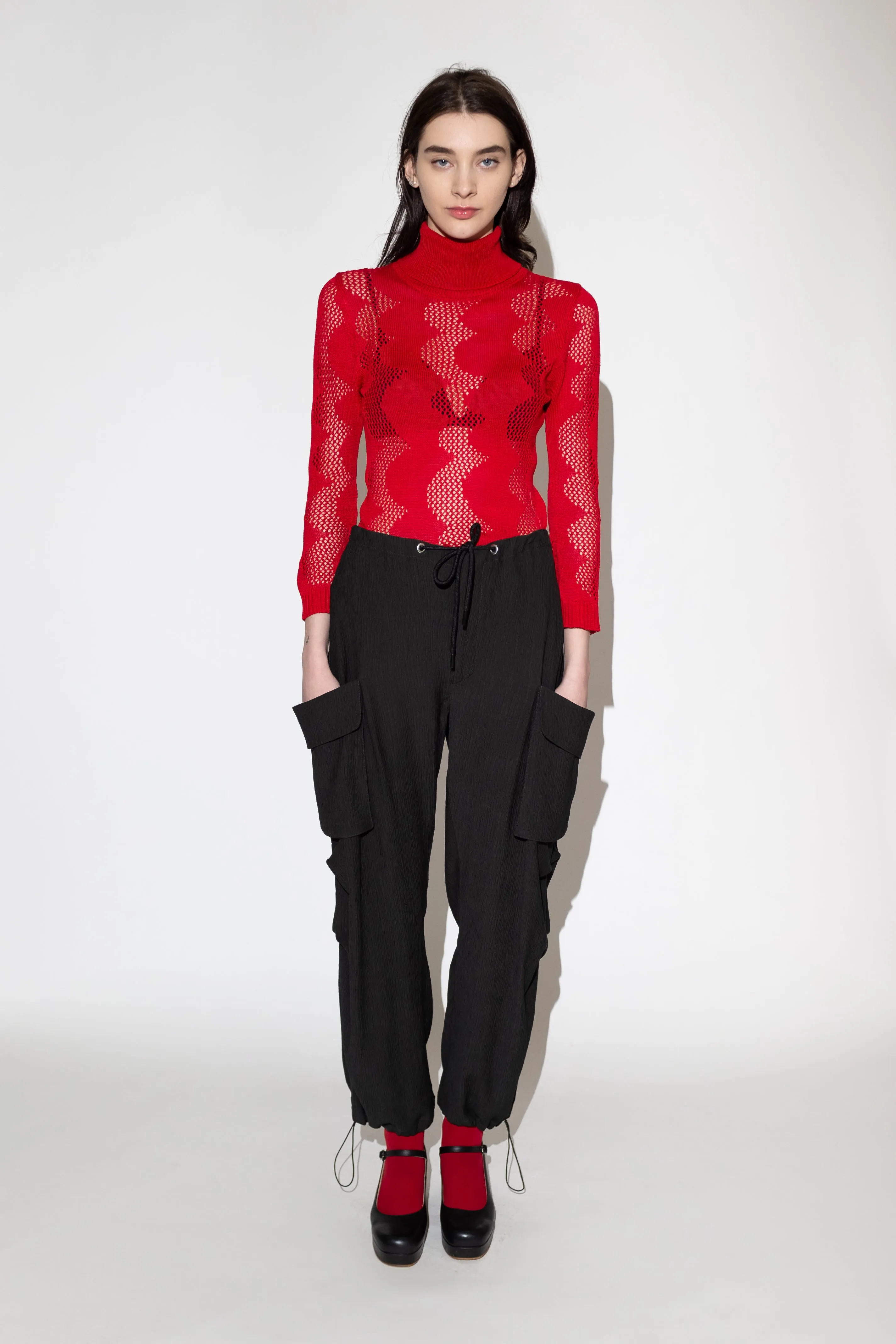 Tambalah Pant - Black Crinkle