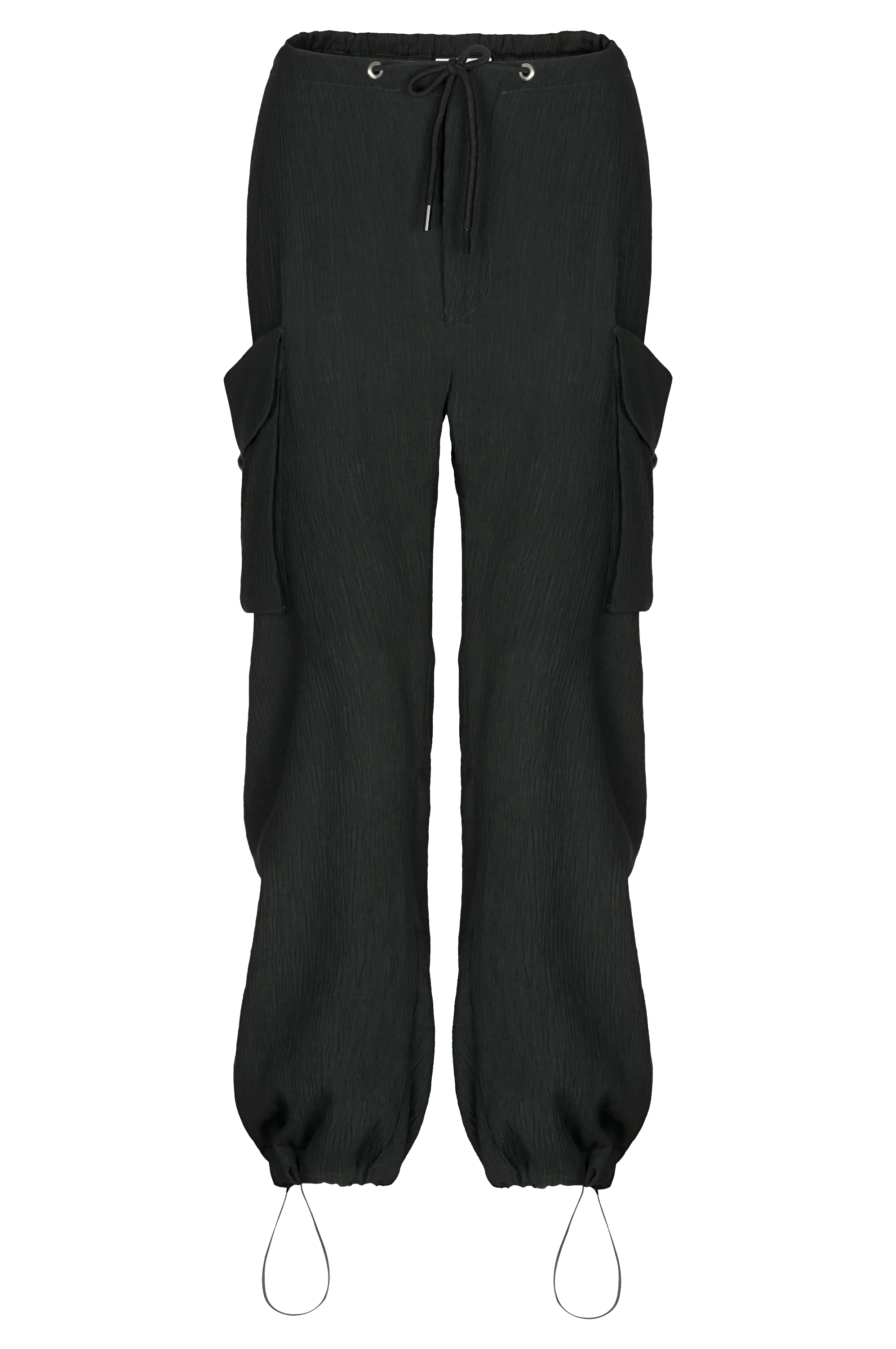 Tambalah Pant - Black Crinkle