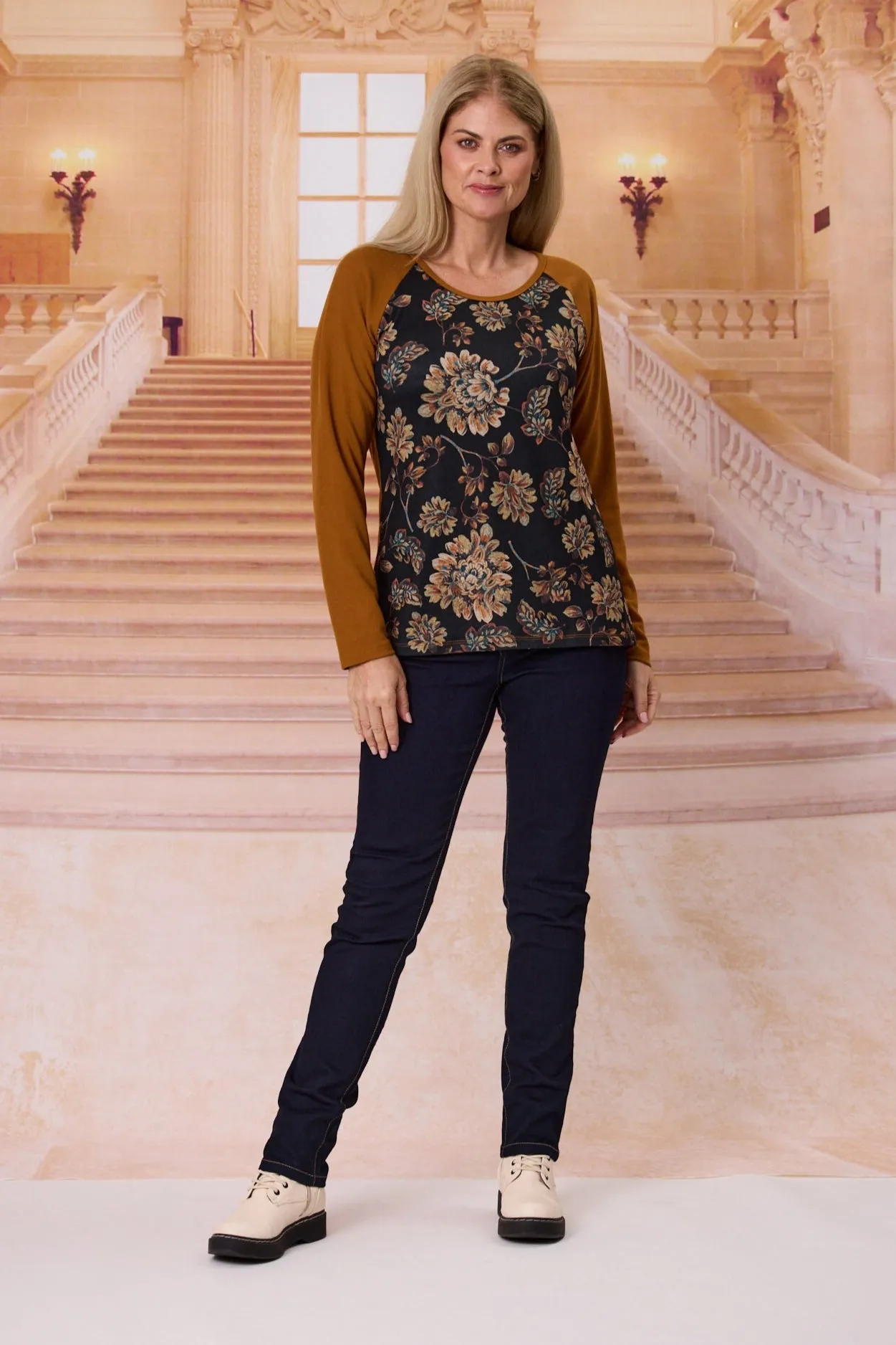 Tatum Knit Top - Toffee