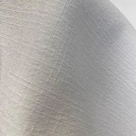 Textured Linen Look - White