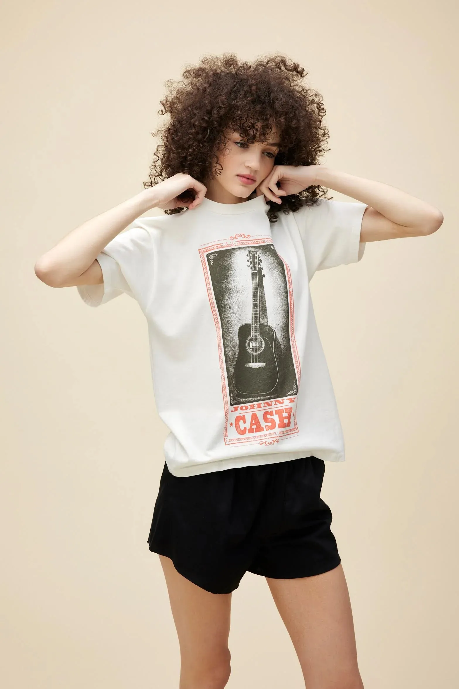 The Johnny Cash Guitar Weekend Tee by Daydreamer