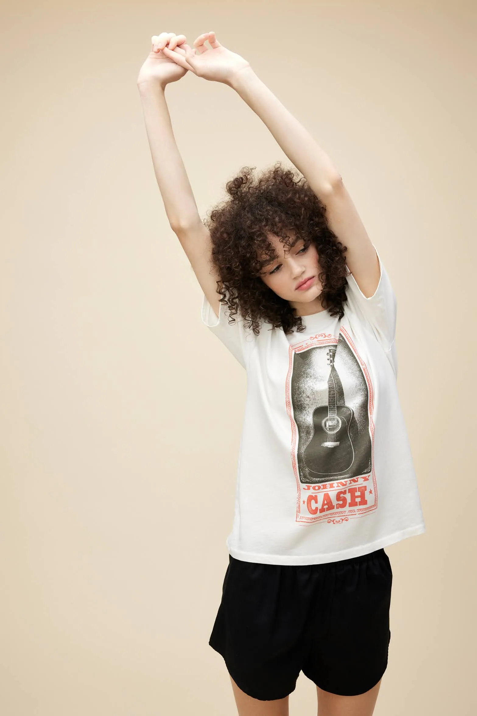 The Johnny Cash Guitar Weekend Tee by Daydreamer