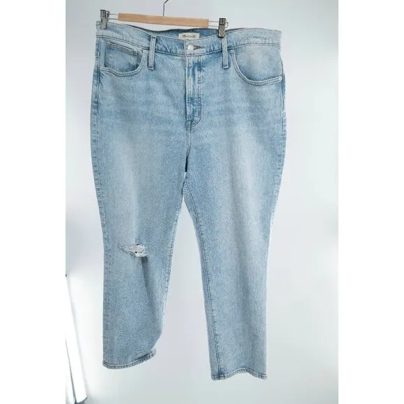 The Perfect Vintage Crop Jean in Sudbury Wash | 33 | NWT