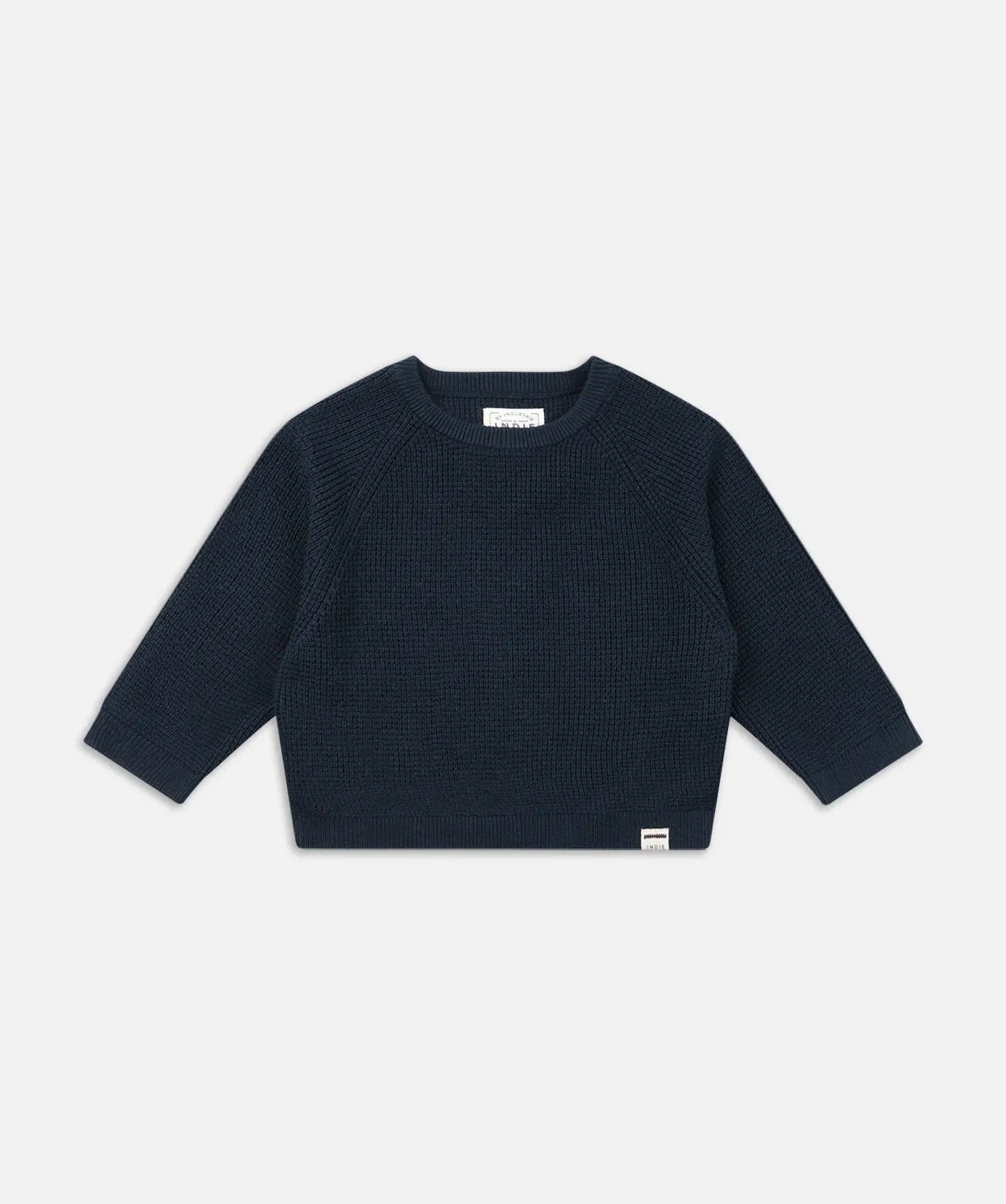 The Summit Raglan Knit - Dk Navy