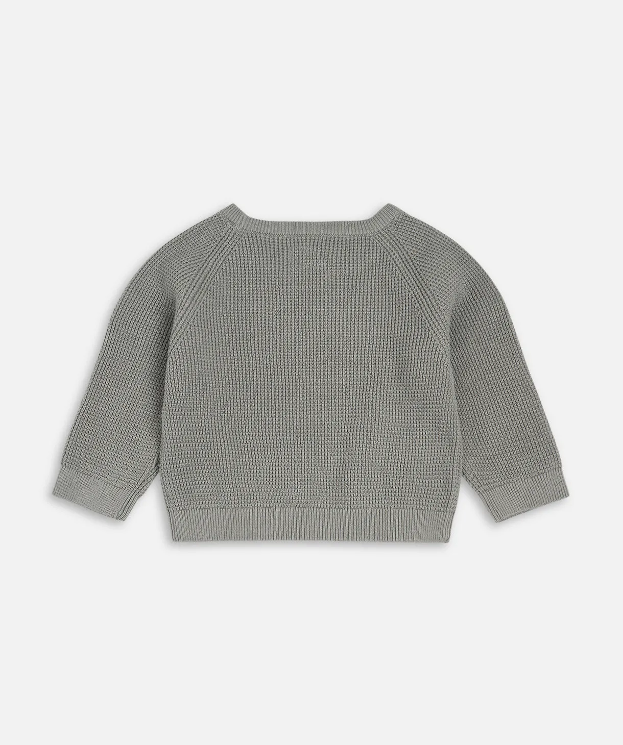 The Summit Raglan Knit - OD Steel