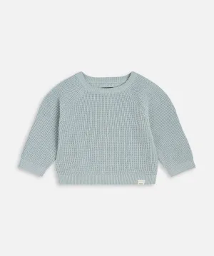 The Summit Raglan Knit - PD Duck Egg