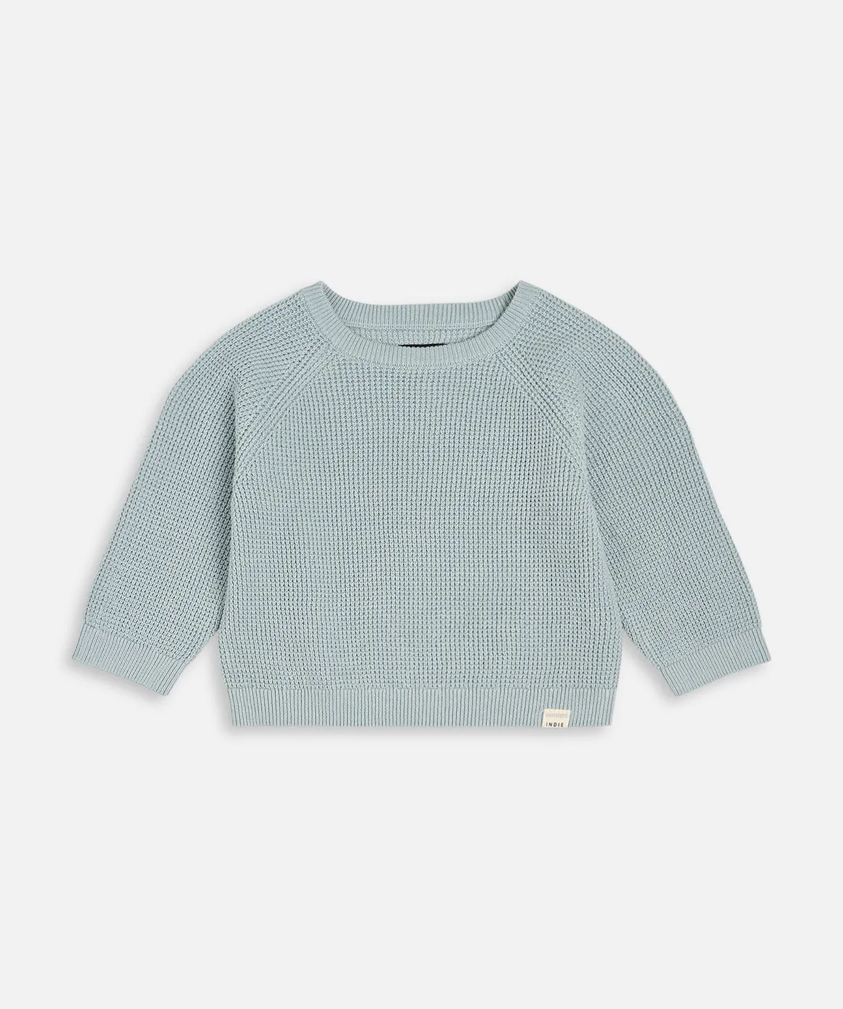 The Summit Raglan Knit - PD Duck Egg