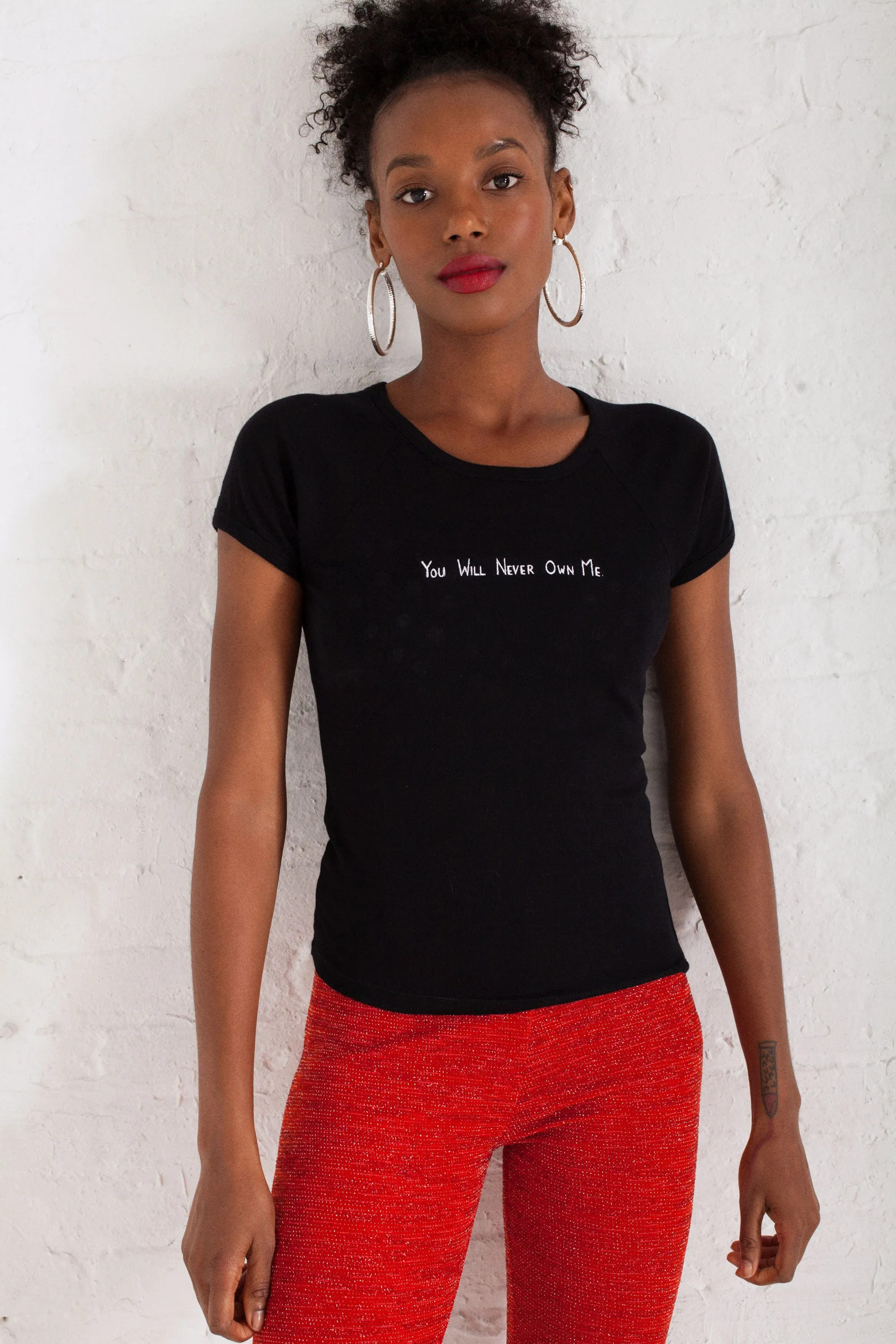 The YWNOM Black Tee