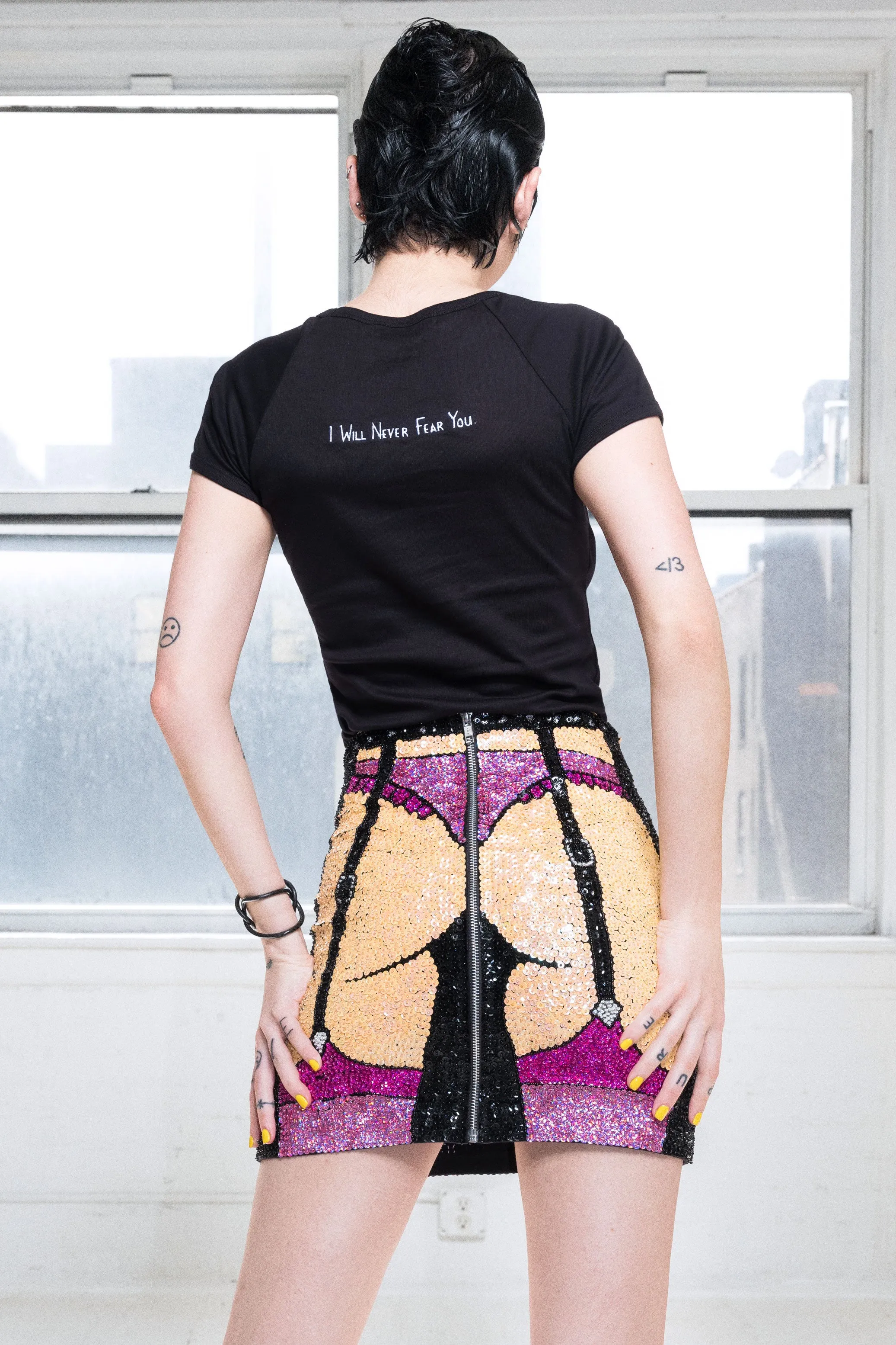 The YWNOM Black Tee
