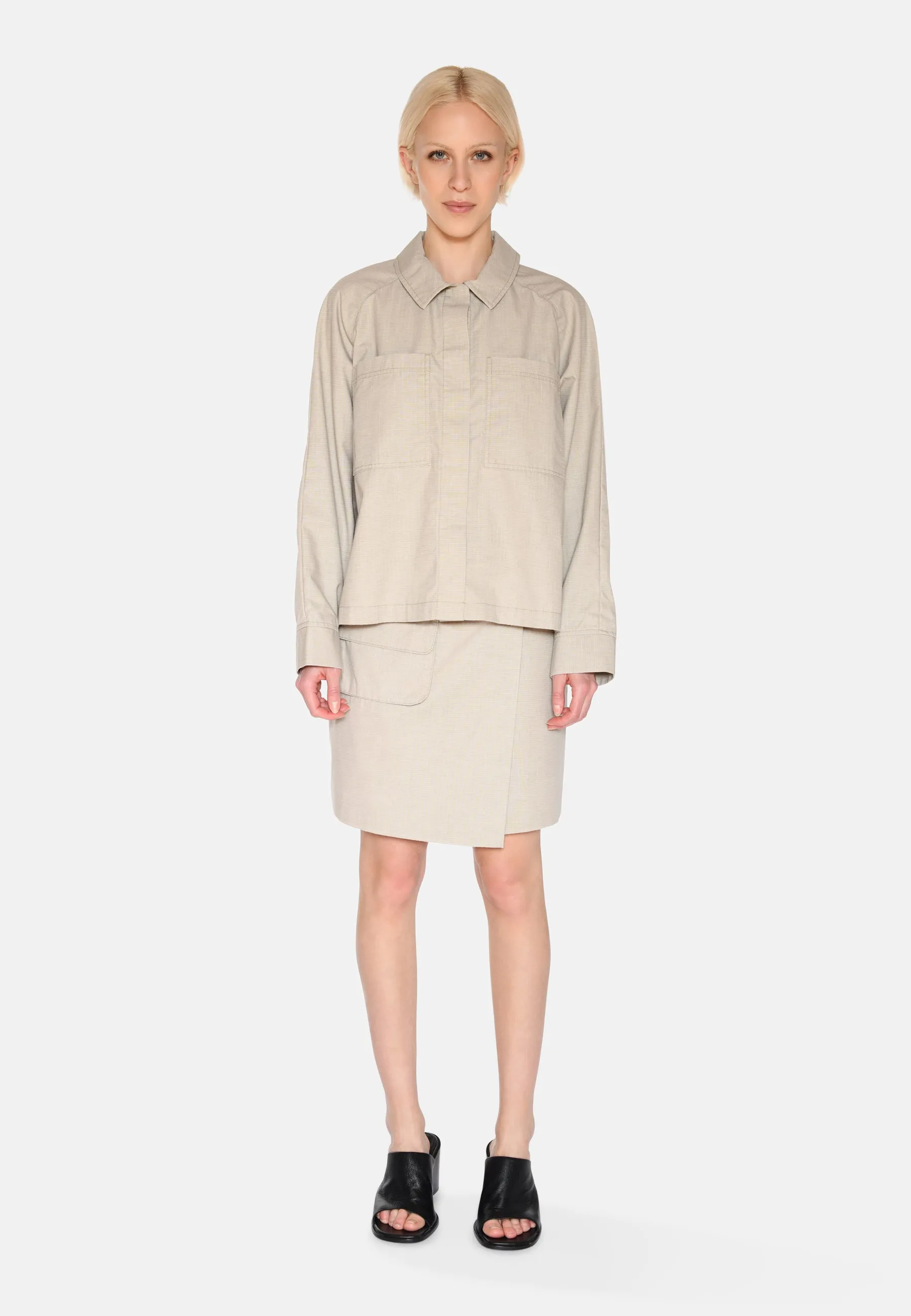Thilda skirt 4140 - Brown Rice
