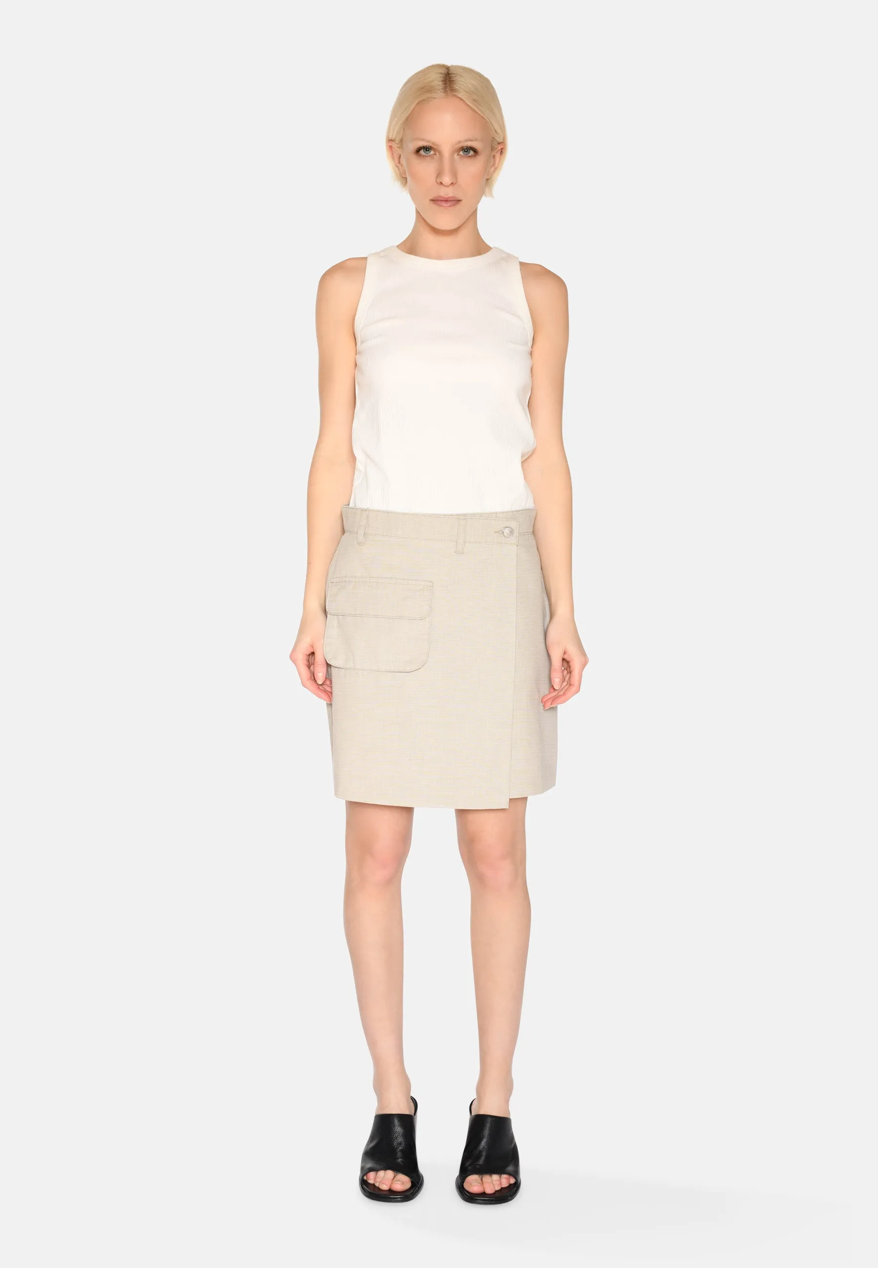 Thilda skirt 4140 - Brown Rice