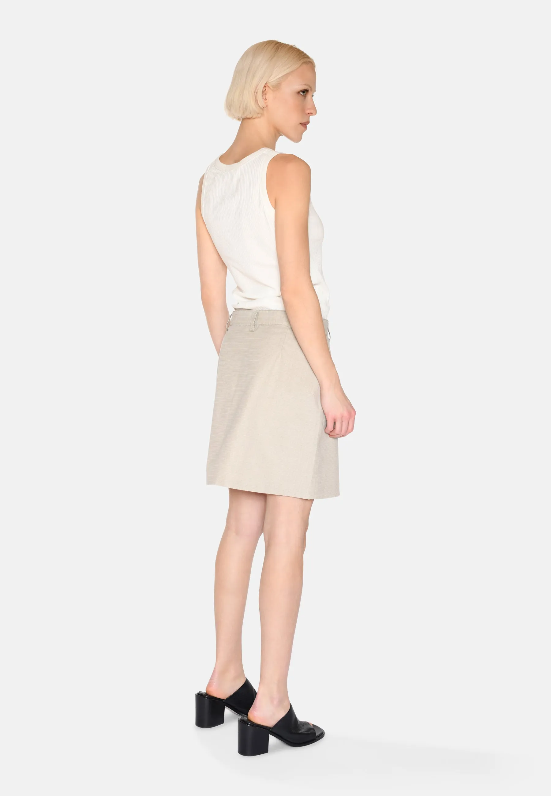 Thilda skirt 4140 - Brown Rice