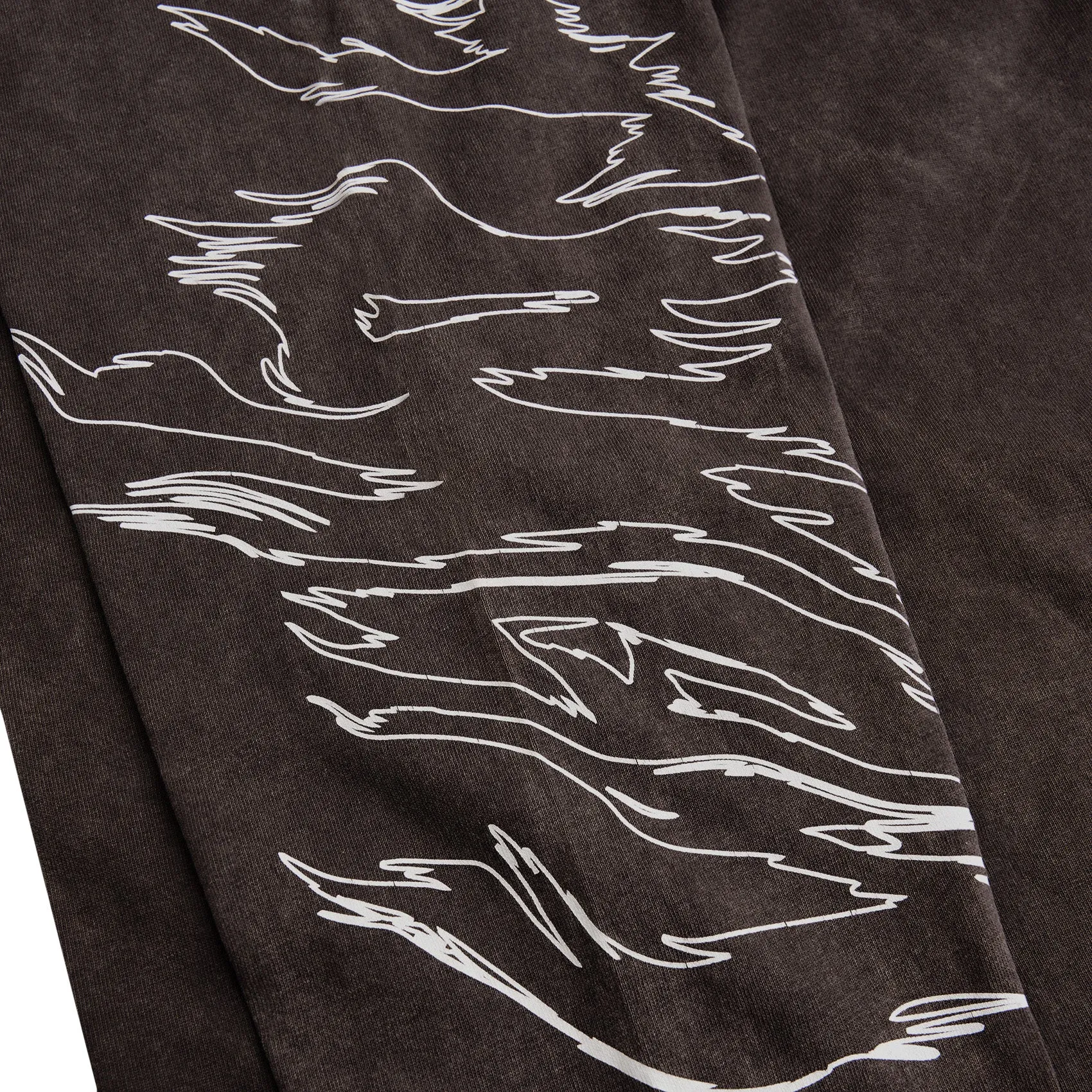 Token - Acid Pocket LS T-Shirt - Faded Wash Chocolate