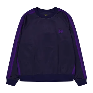 Track Crew Neck Shirt - Poly S C-navy