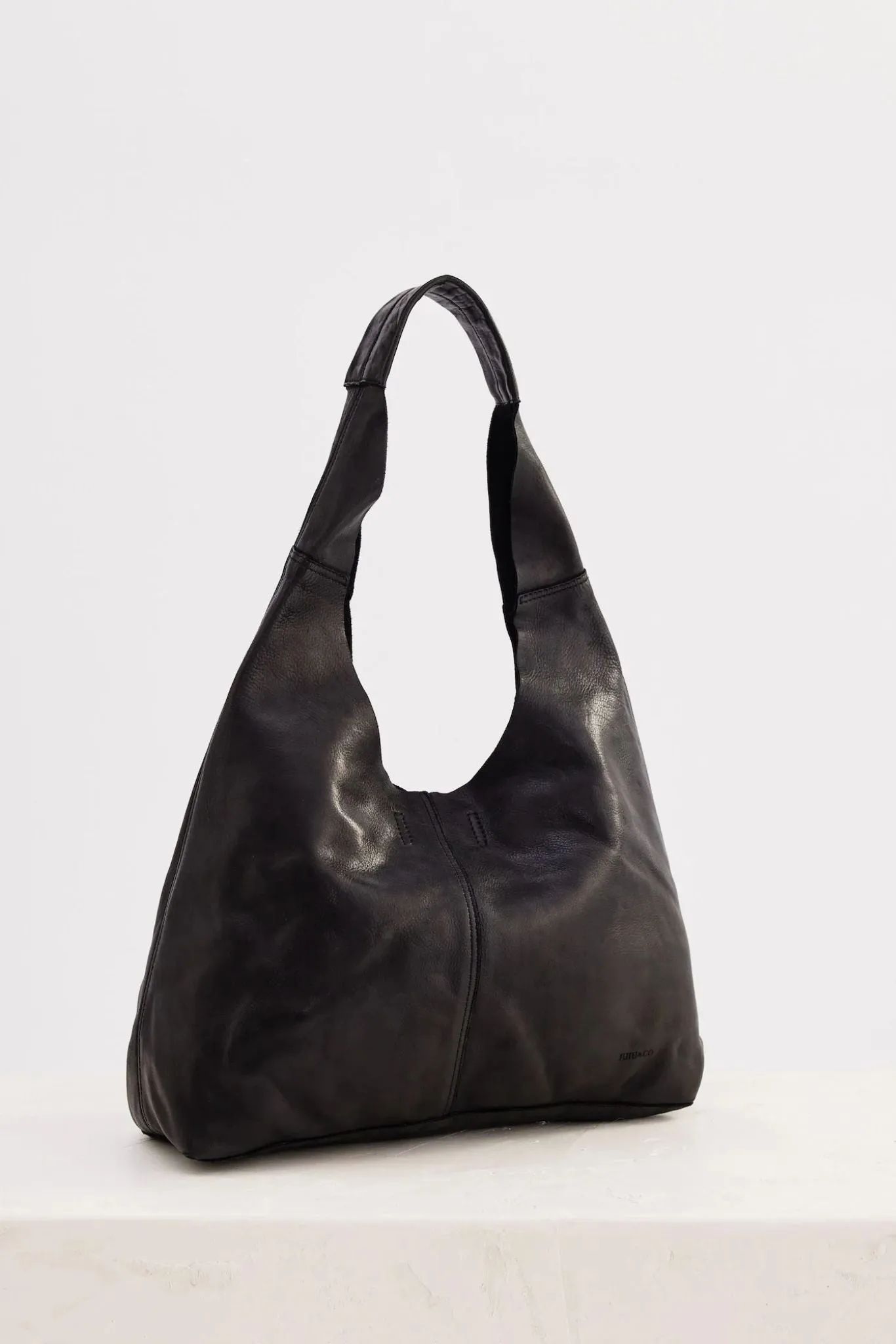unlined slouchy | black