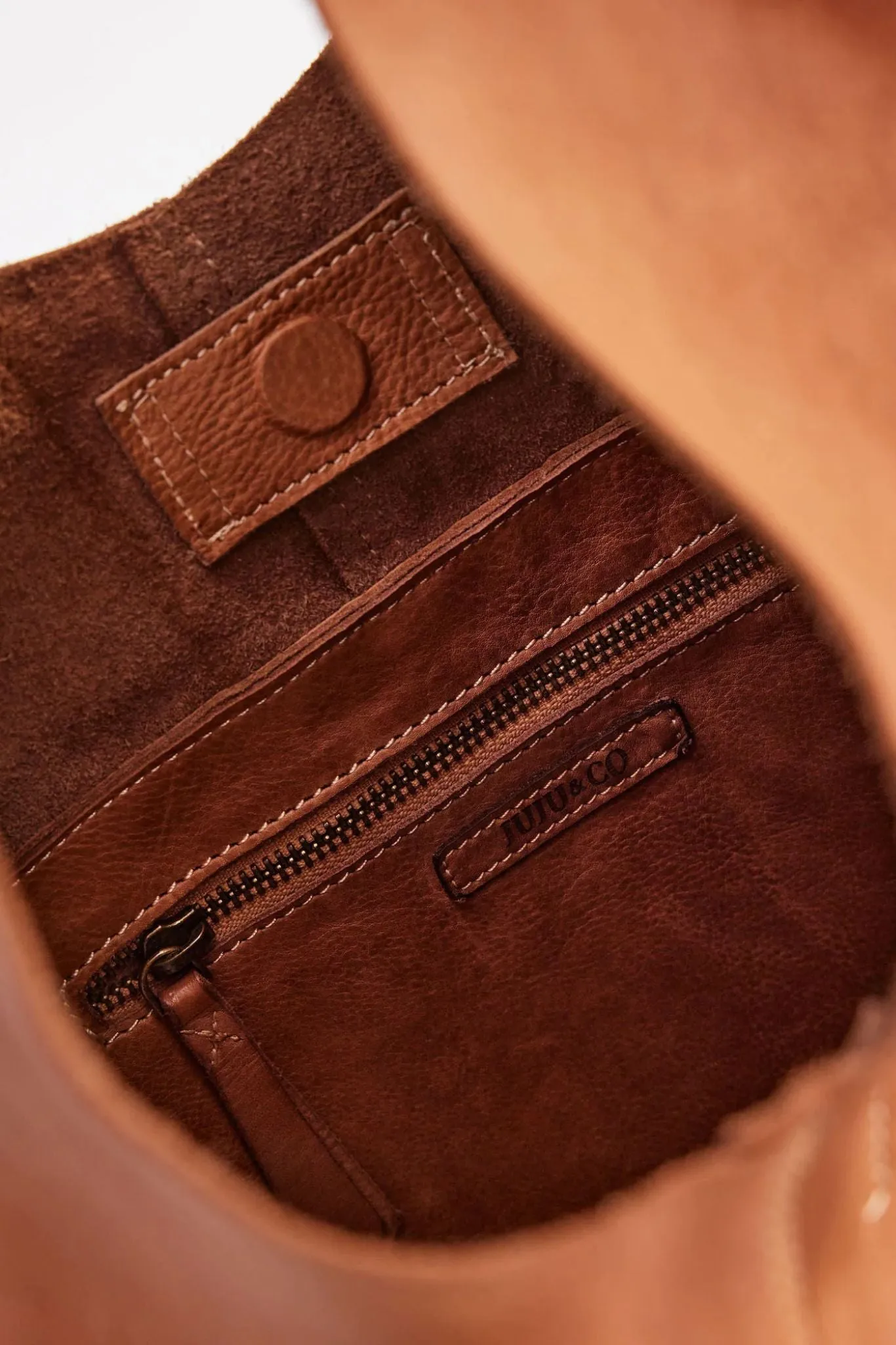 unlined slouchy | tan