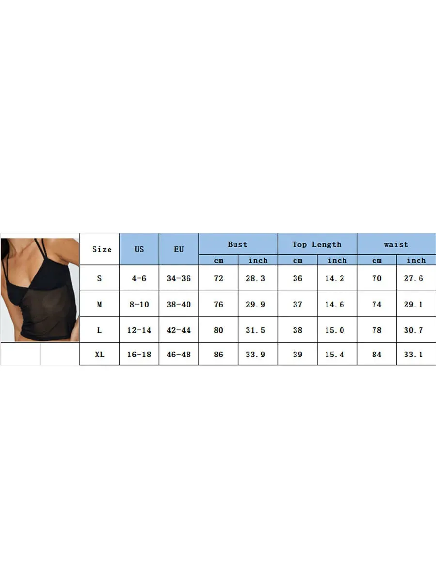 Vanessa Mesh  Halter Top