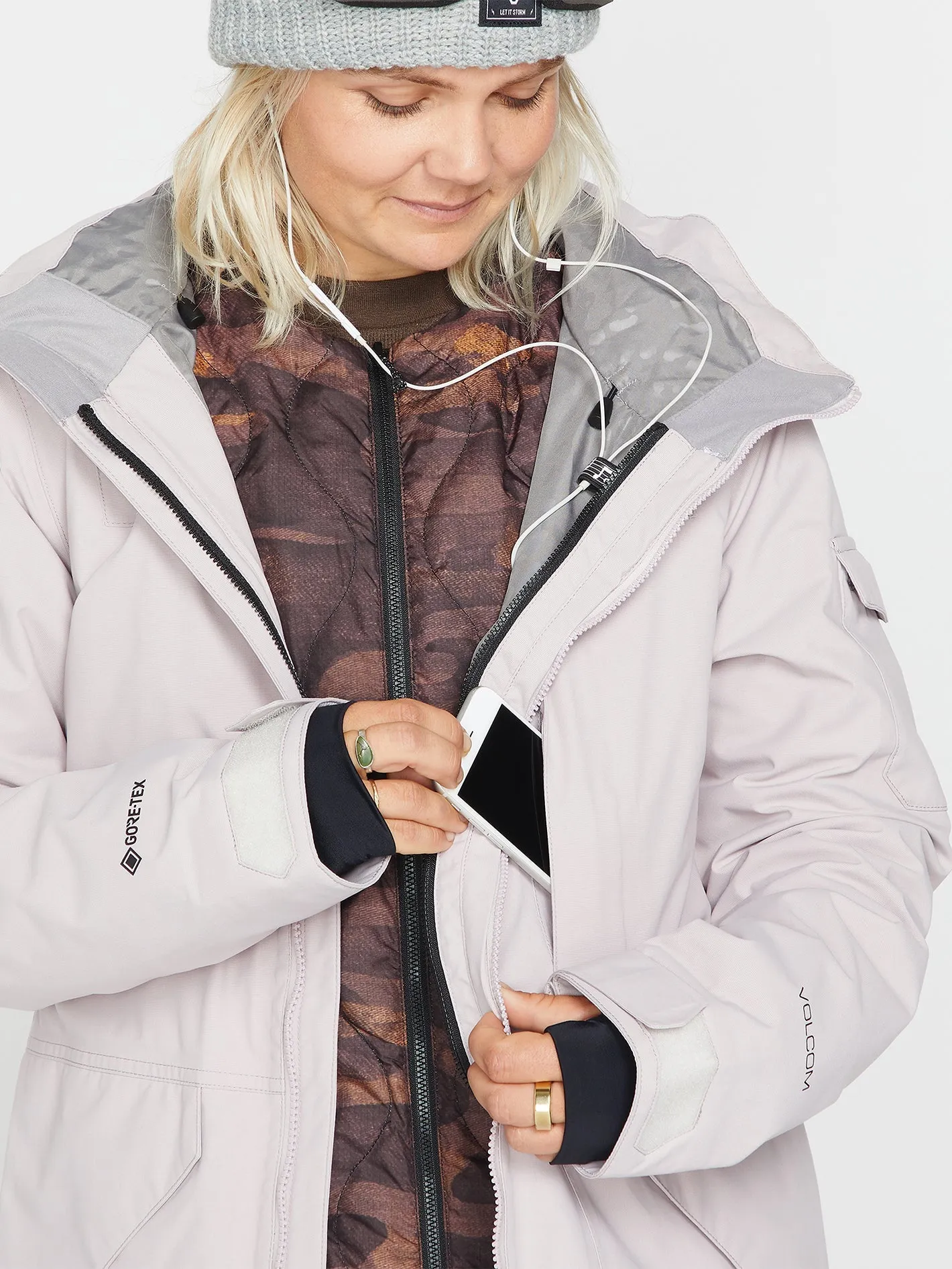 Veste de snow Iris 3-In-1 Gore-Tex - Amethyst Smoke