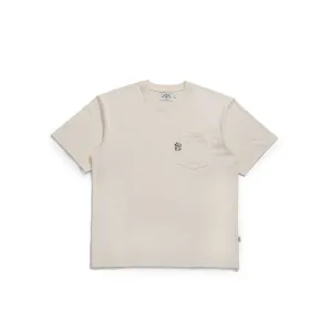 Victoria Double Pocket Logo T-Shirt Natural