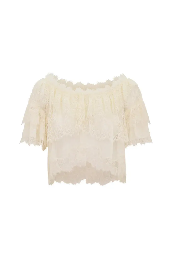 Vienne Top Ivory