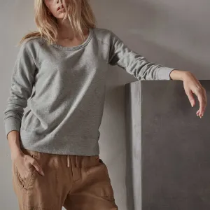 Vintage French Terry Sweatshirt - Heather Grey