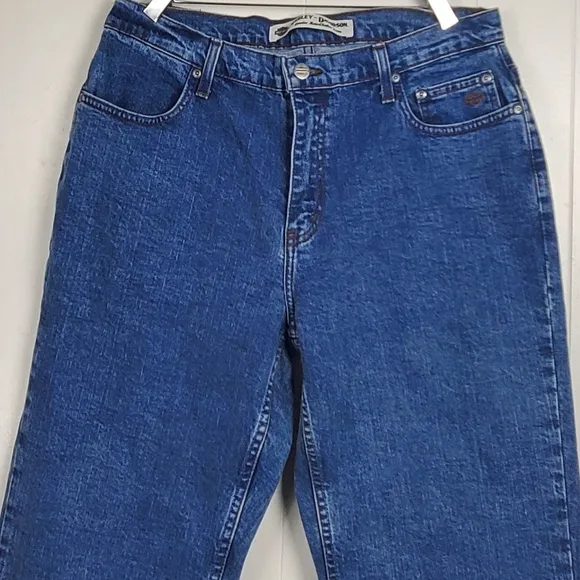 Vintage NWT Harley Davidson straight leg mom jeans 12 regular