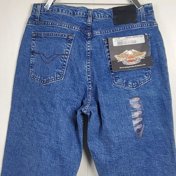 Vintage NWT Harley Davidson straight leg mom jeans 12 regular