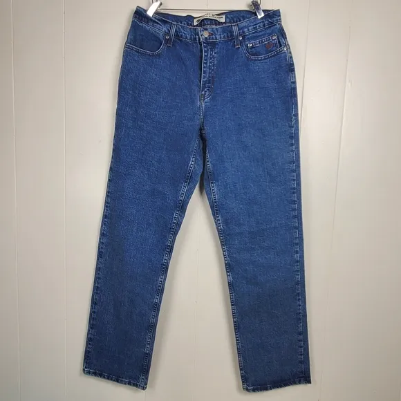 Vintage NWT Harley Davidson straight leg mom jeans 12 regular
