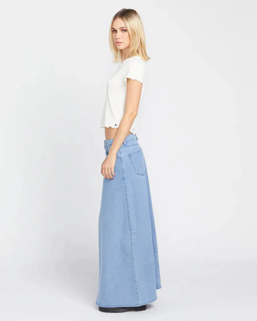 Volcom Chill Trap Denim Skirts