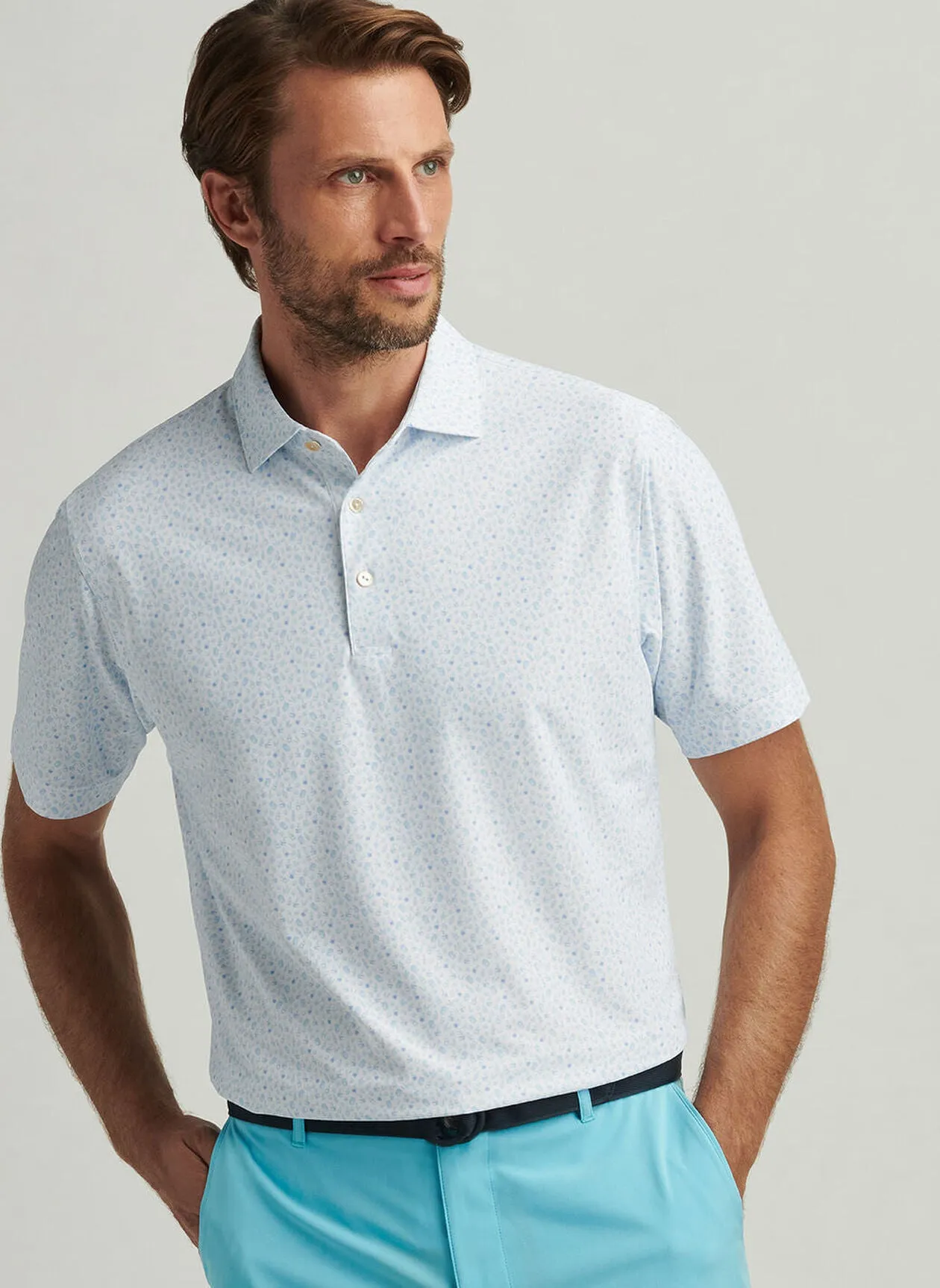 Whiskey Performance Mesh Polo