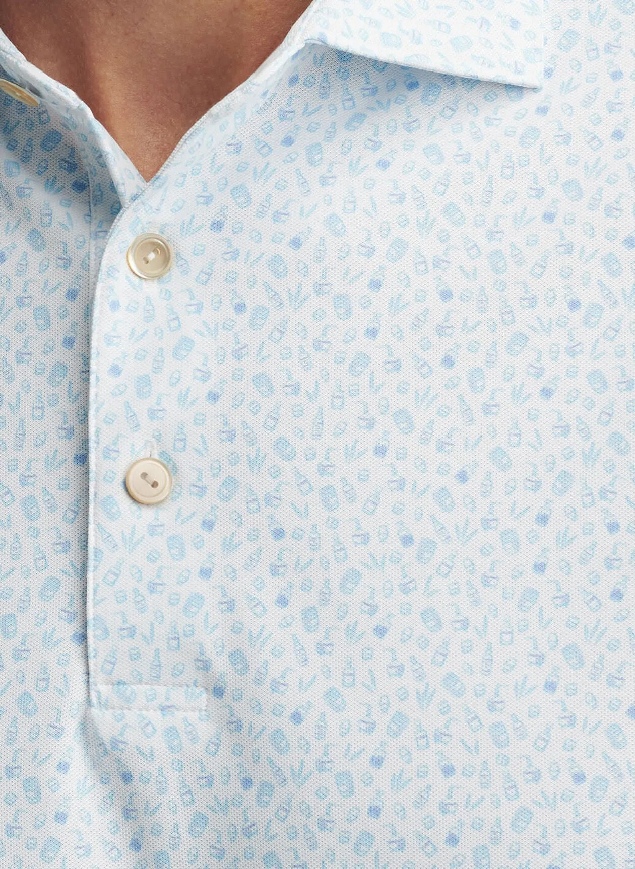 Whiskey Performance Mesh Polo