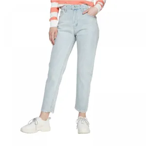 Wild Fable Women's Light Wash High Rise Mom Jeans