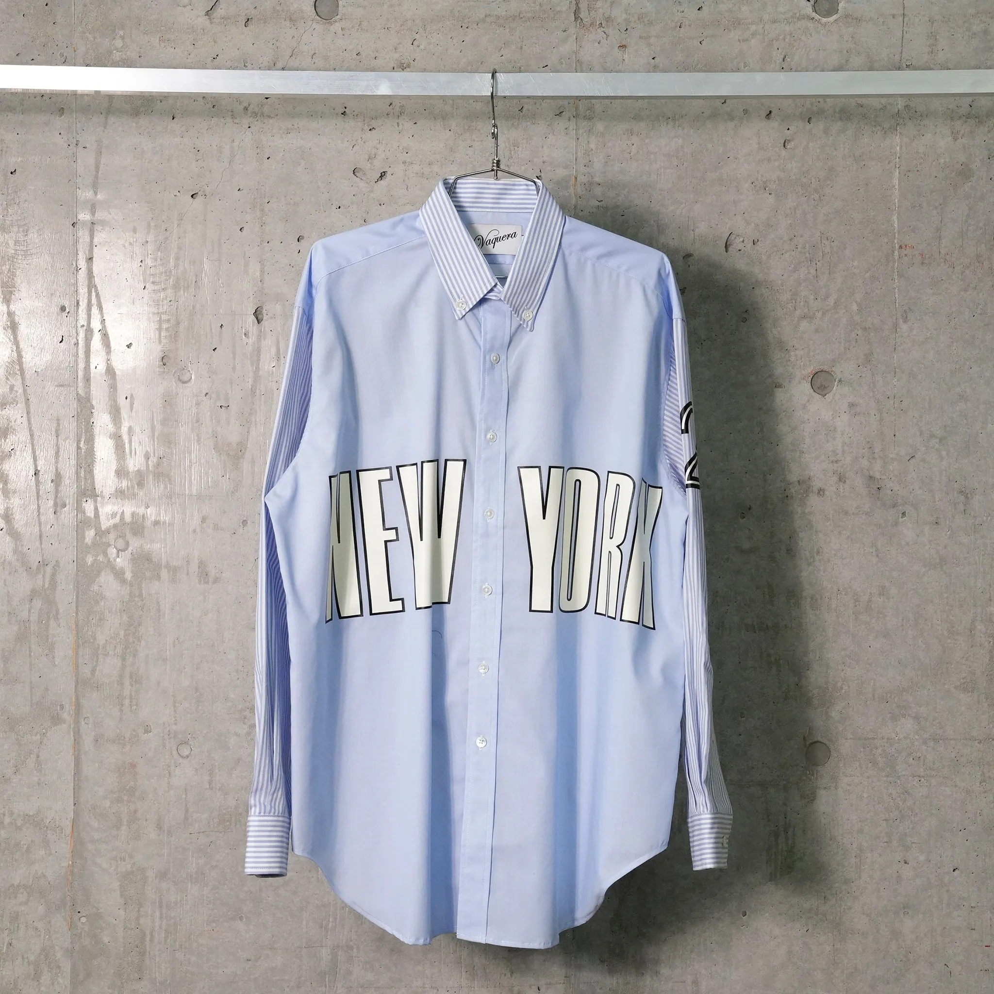 WOMEN SLOUCHY BUTTON DOWN WOVEN / BLUE
