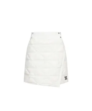 Women's Quilting Point Tube Down Skirt - Ivory