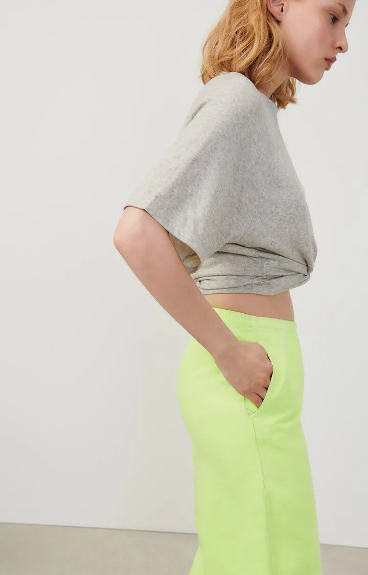 WOMEN'S T-SHIRT RUZY - GRIS CLAIR CHINE