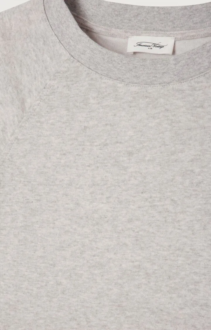 WOMEN'S T-SHIRT RUZY - GRIS CLAIR CHINE