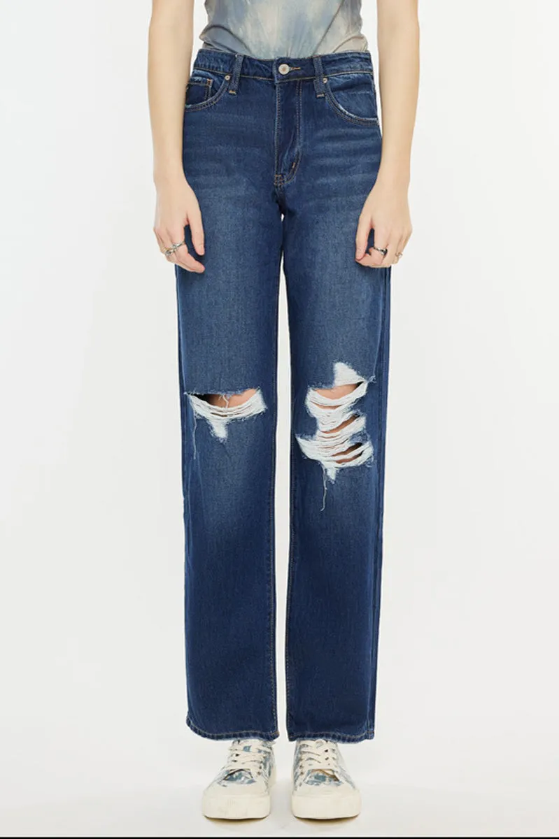 Wrene Ultra High Rise 90's Boyfriend Jeans