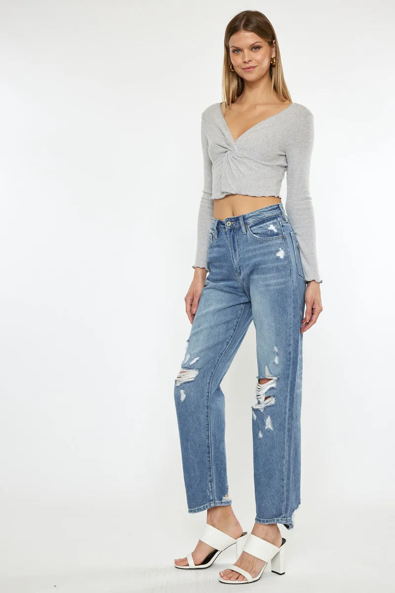 Wrene Ultra High Rise 90's Boyfriend Jeans