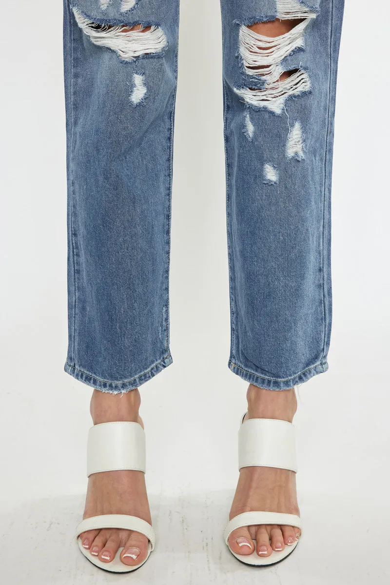 Wrene Ultra High Rise 90's Boyfriend Jeans