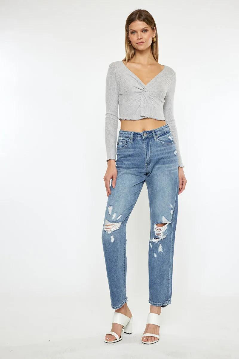 Wrene Ultra High Rise 90's Boyfriend Jeans